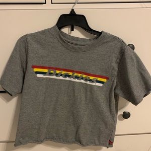Dickies Gray Crop Top